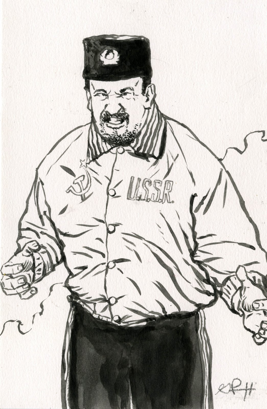 WWF sketches Round 1 | Gary Pullin